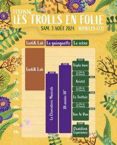 affiche Festival Les Trolles en Folie #7 @ Jupilles (72)