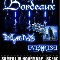 affiche EverRise + Inlandsys + Children Of Bordeaux @ Le-Haillan (33)