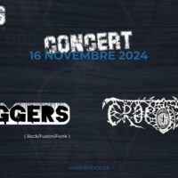 affiche SLOGGERS + CROCODEATH @ lorient (56)